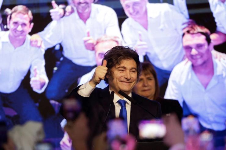 Argentinian president Javier Milei.