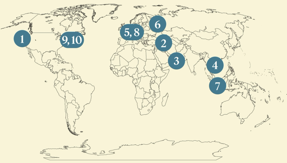 Semafor World Today map graphic