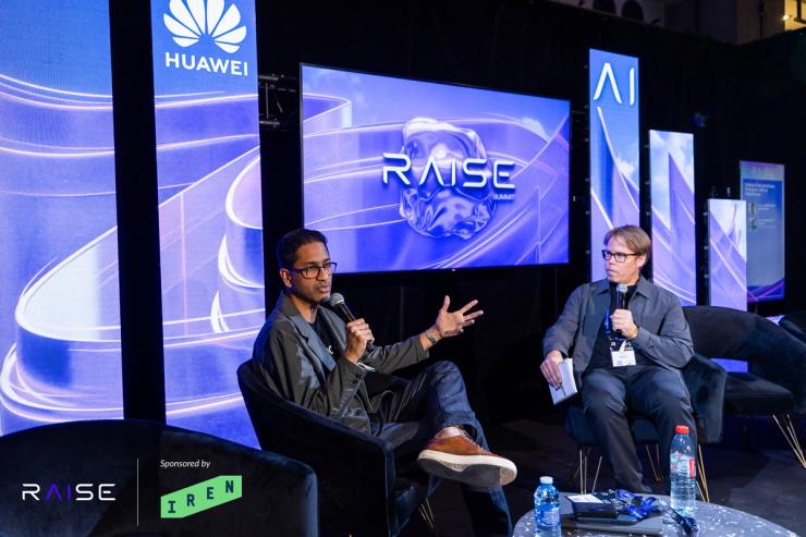 DigitalOcean CEO Paddy Srinivasan sits with Reed Albergotti