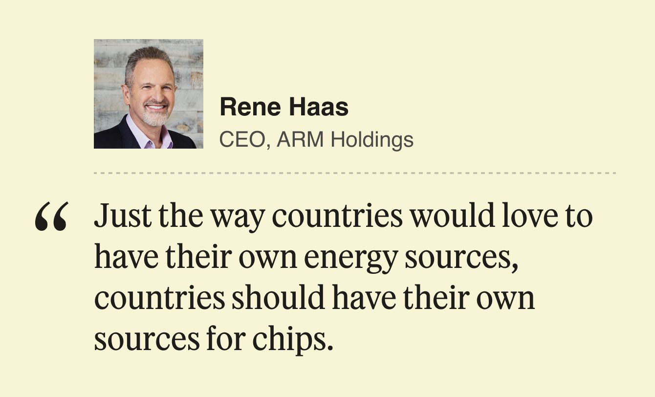 Rene Hass quote.