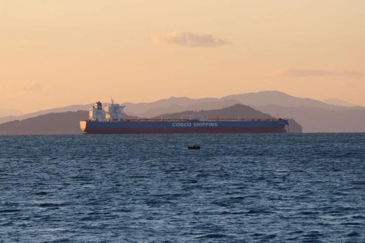 Chinese tanker in the Red Sea