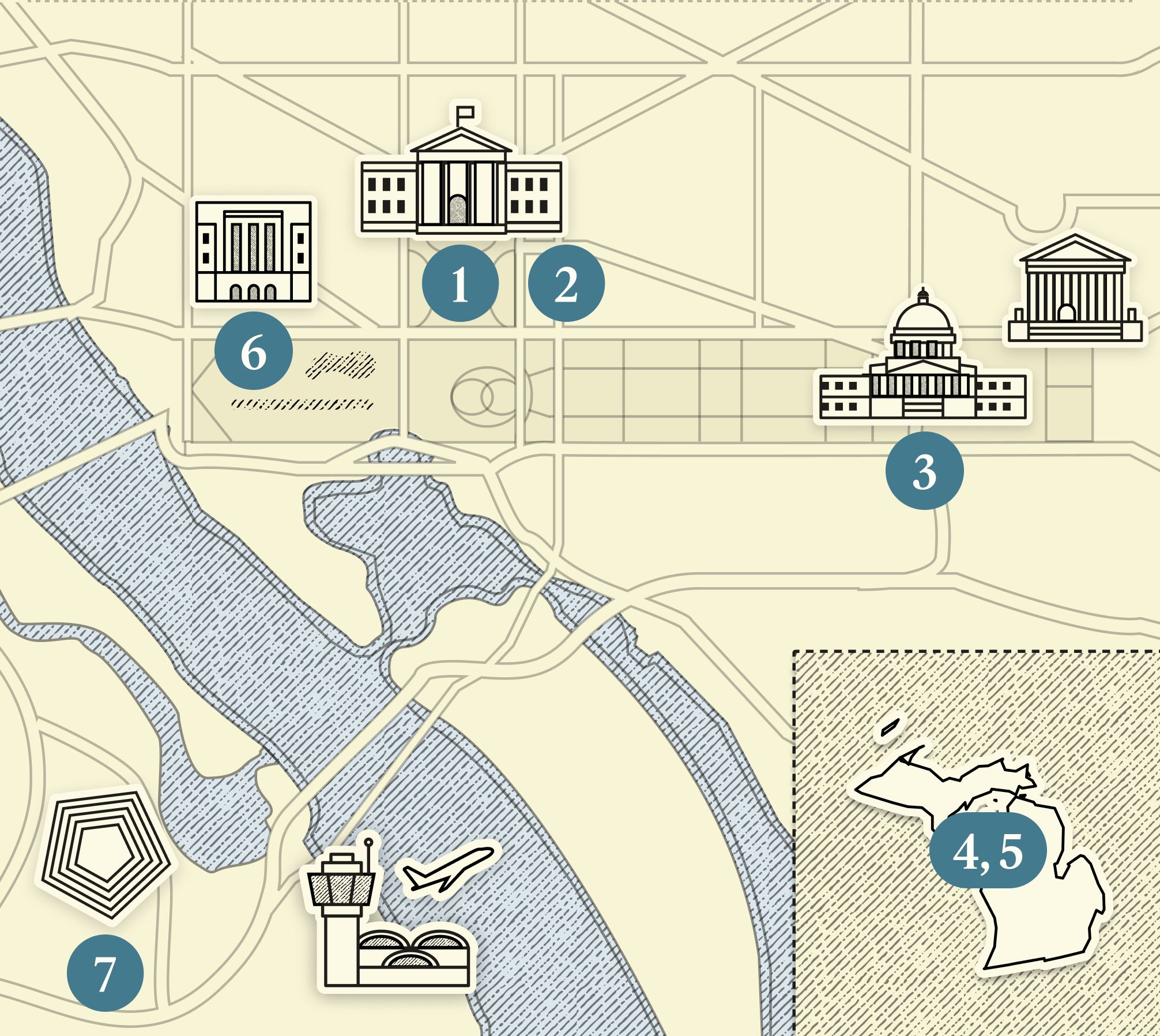 DC map