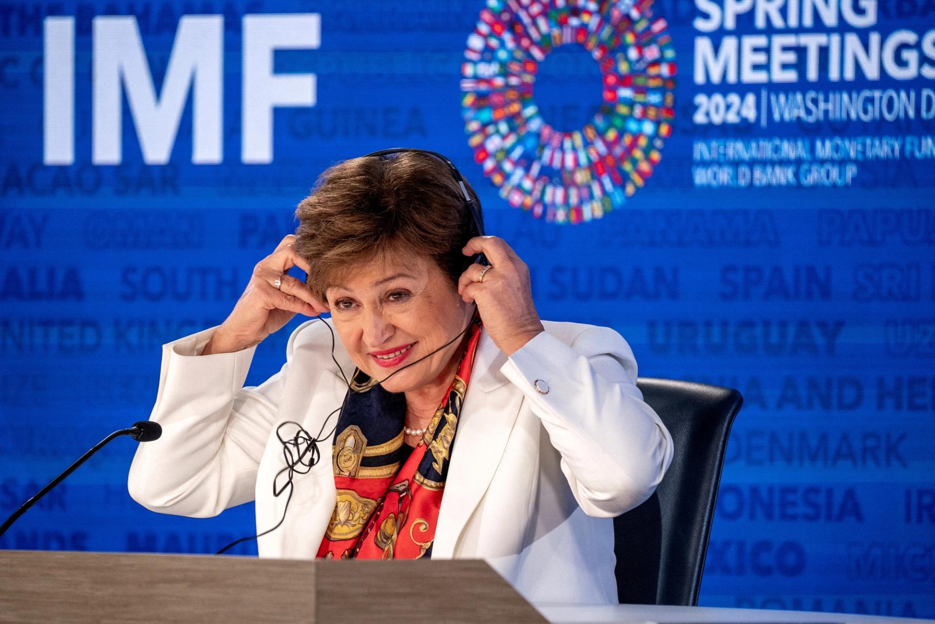 IMF Managing Director Kristalina Georgieva.