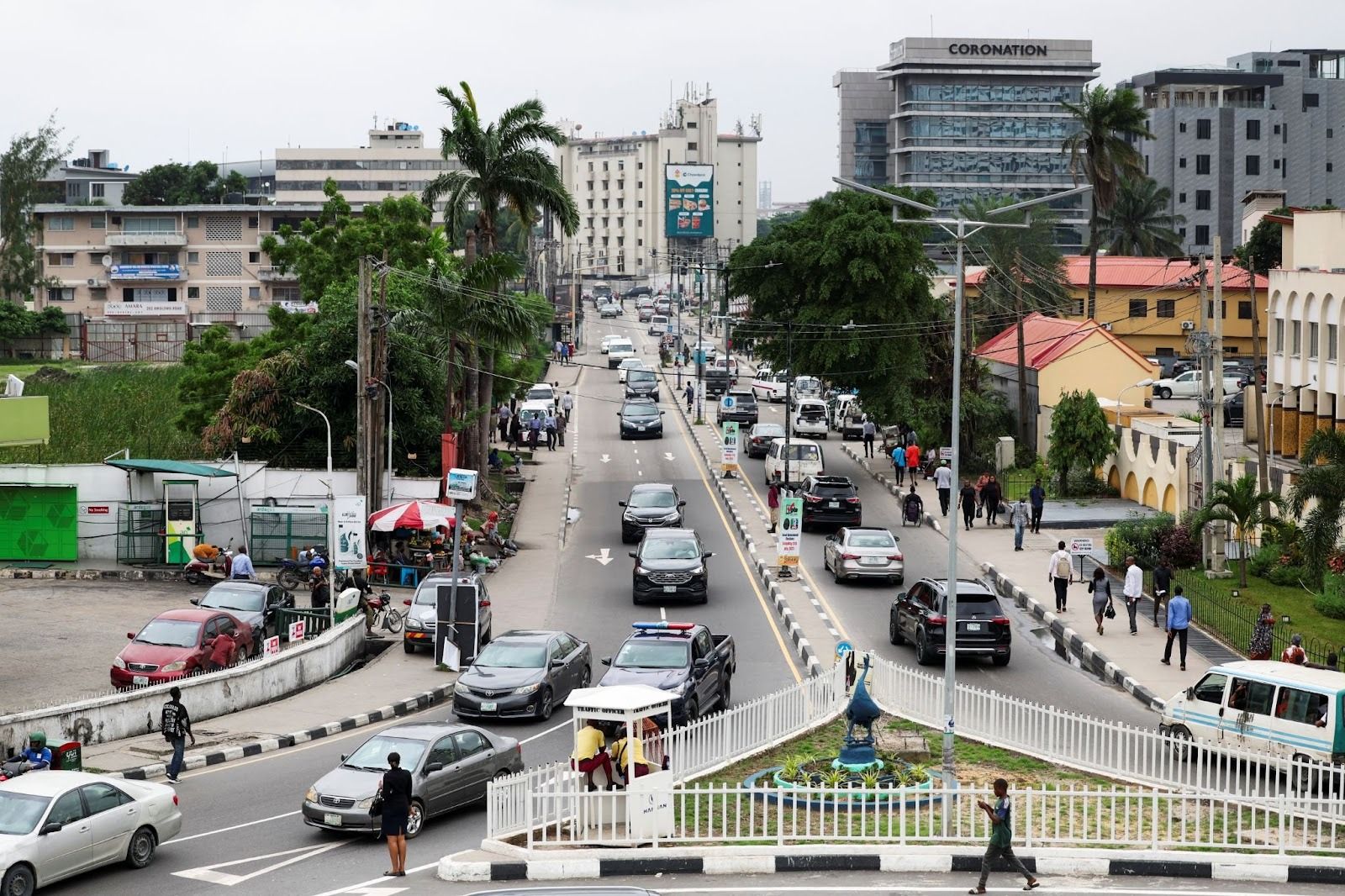 Business district in Ikoyi, Lagos, Nigeria, July 7, 2025. 
