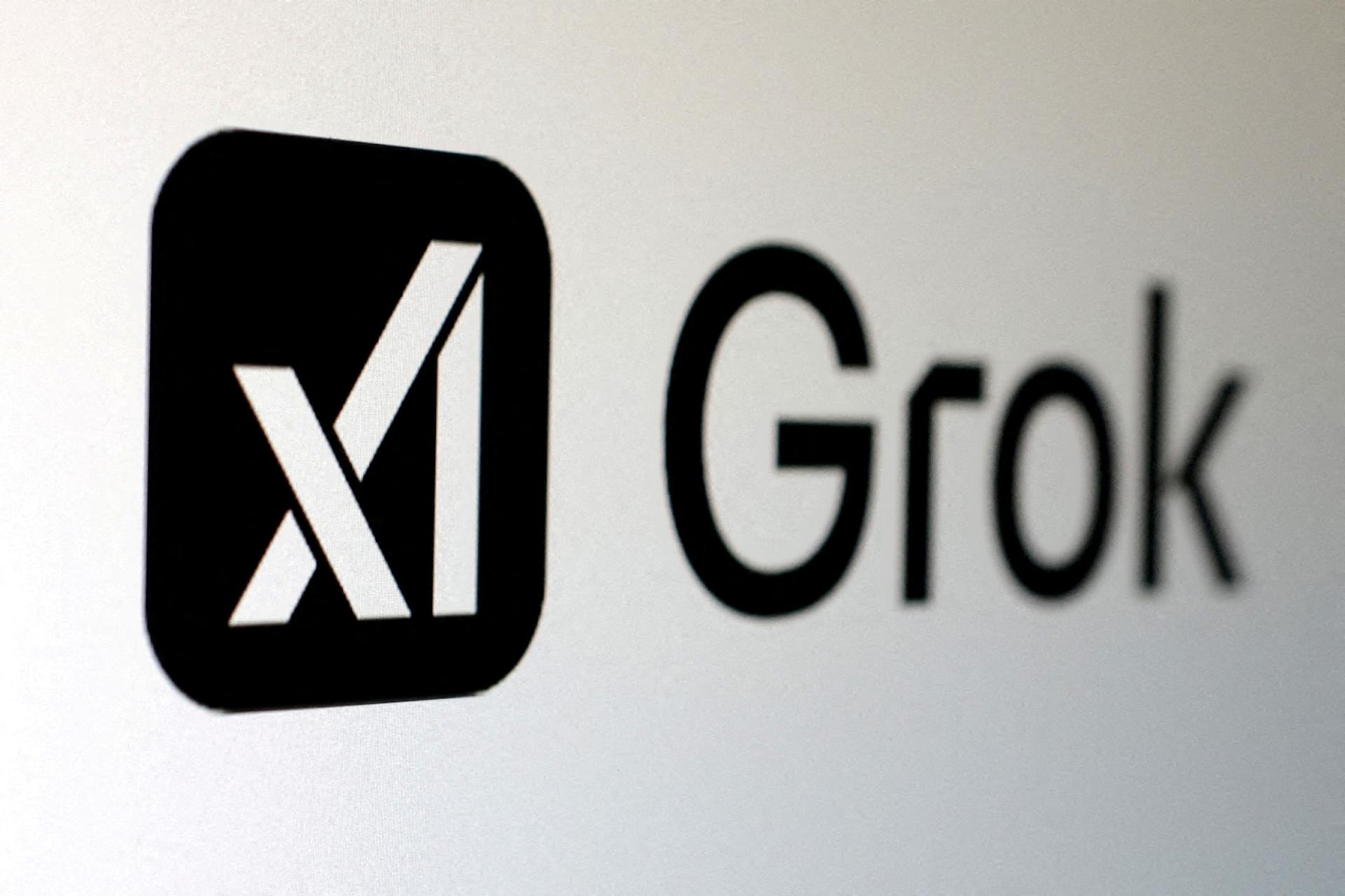 xAI and Grok logos. 