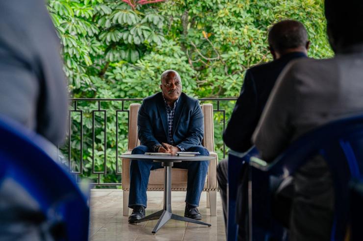 Former President of DR Congo Joseph Kabila.