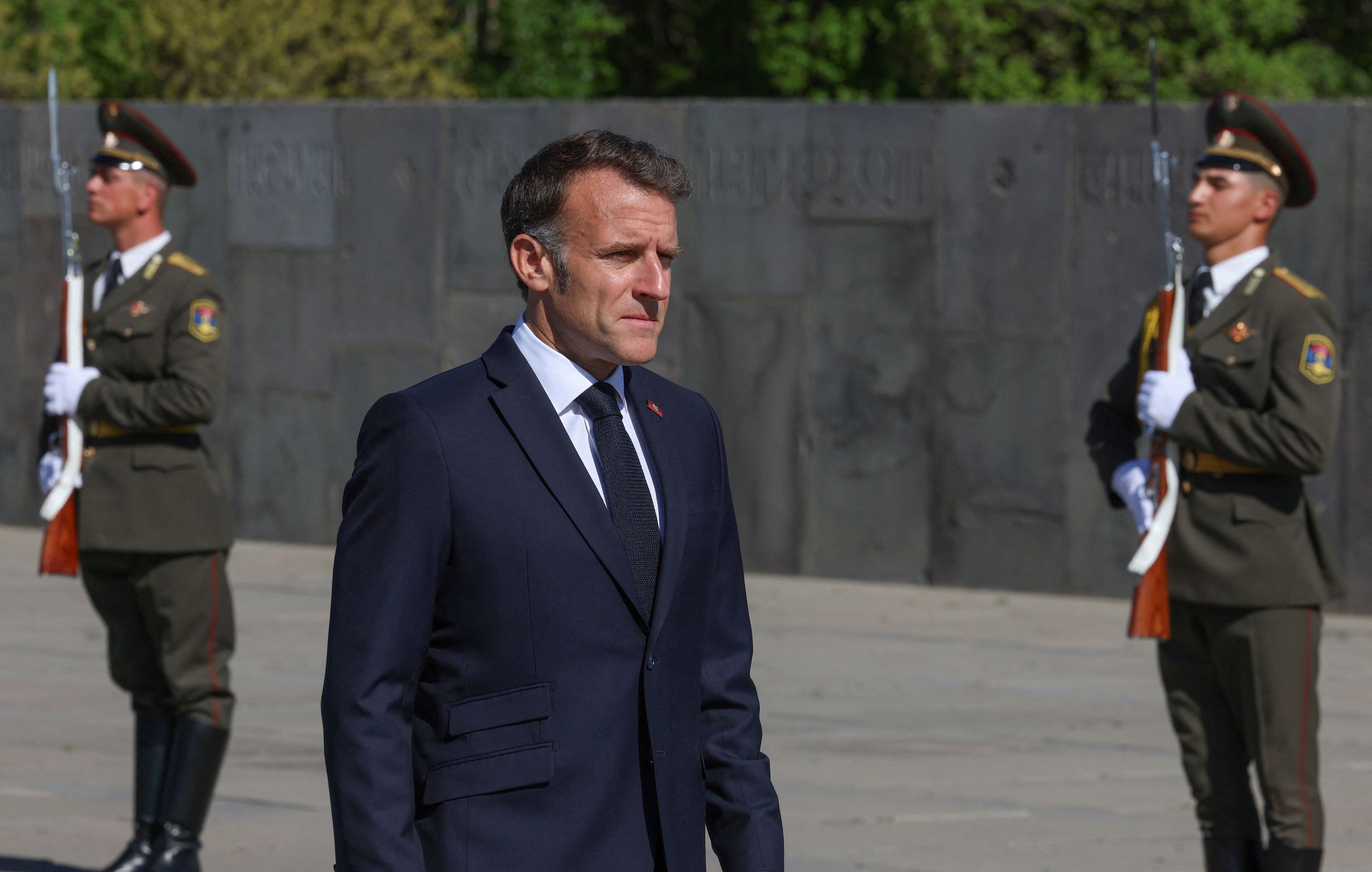France’s President Emmanuel Macron.