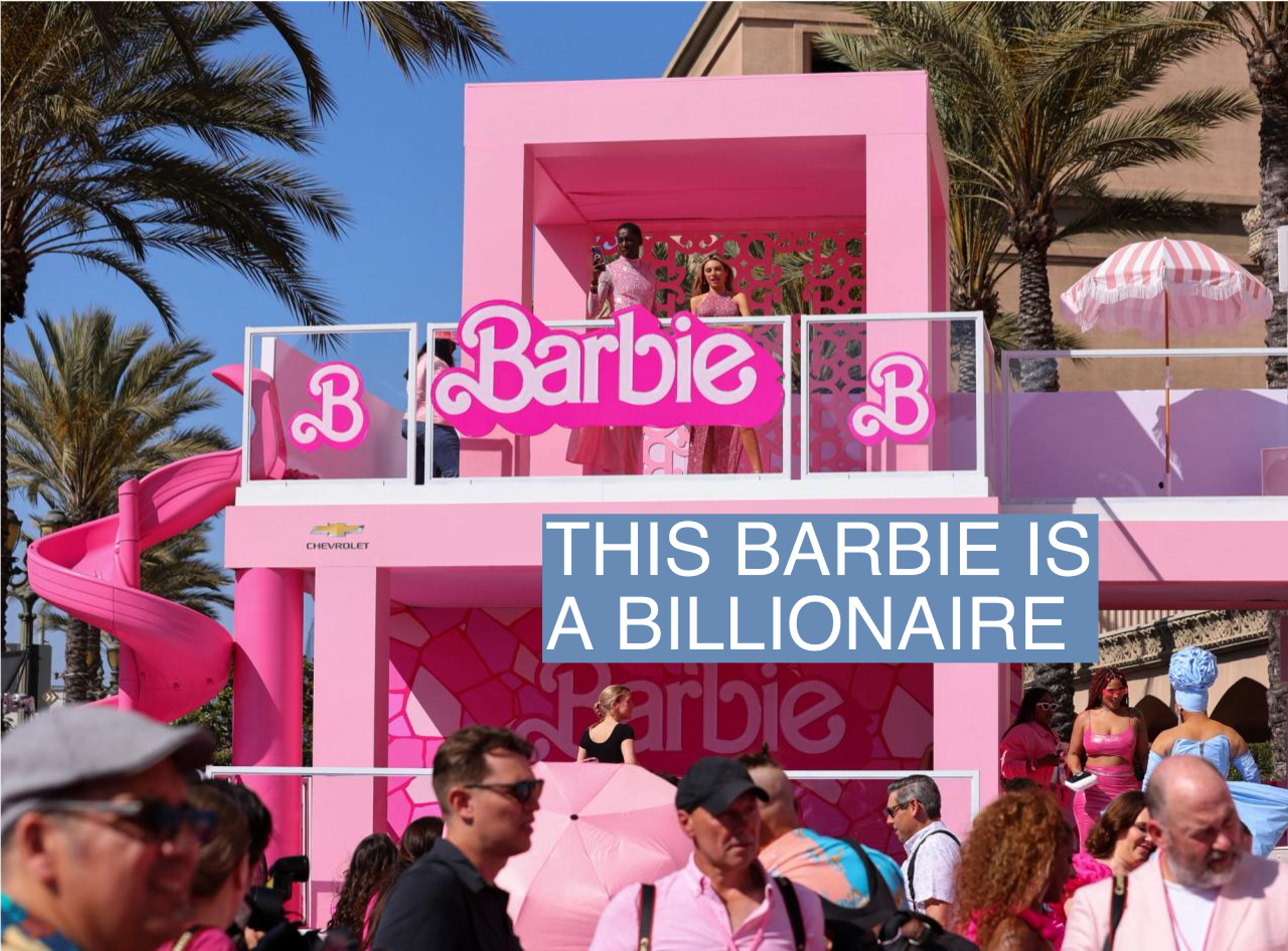 A general view of the world premiere of the film "Barbie" in Los Angeles, California, U.S., July 9, 2023. REUTERS/Mike Blake