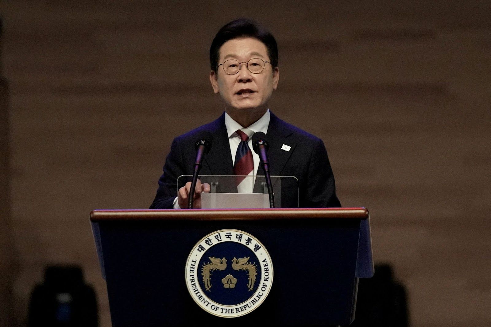 South Korean President Lee Jae Myung. 