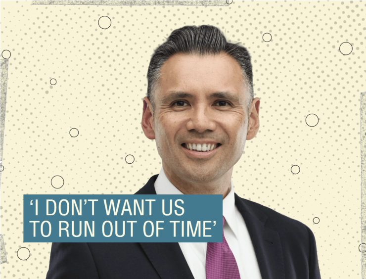 Noel Hacegaba, CEO of the Port of Long Beach.