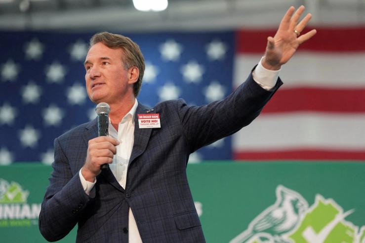 Former Virginia GOP Gov. Glenn Youngkin