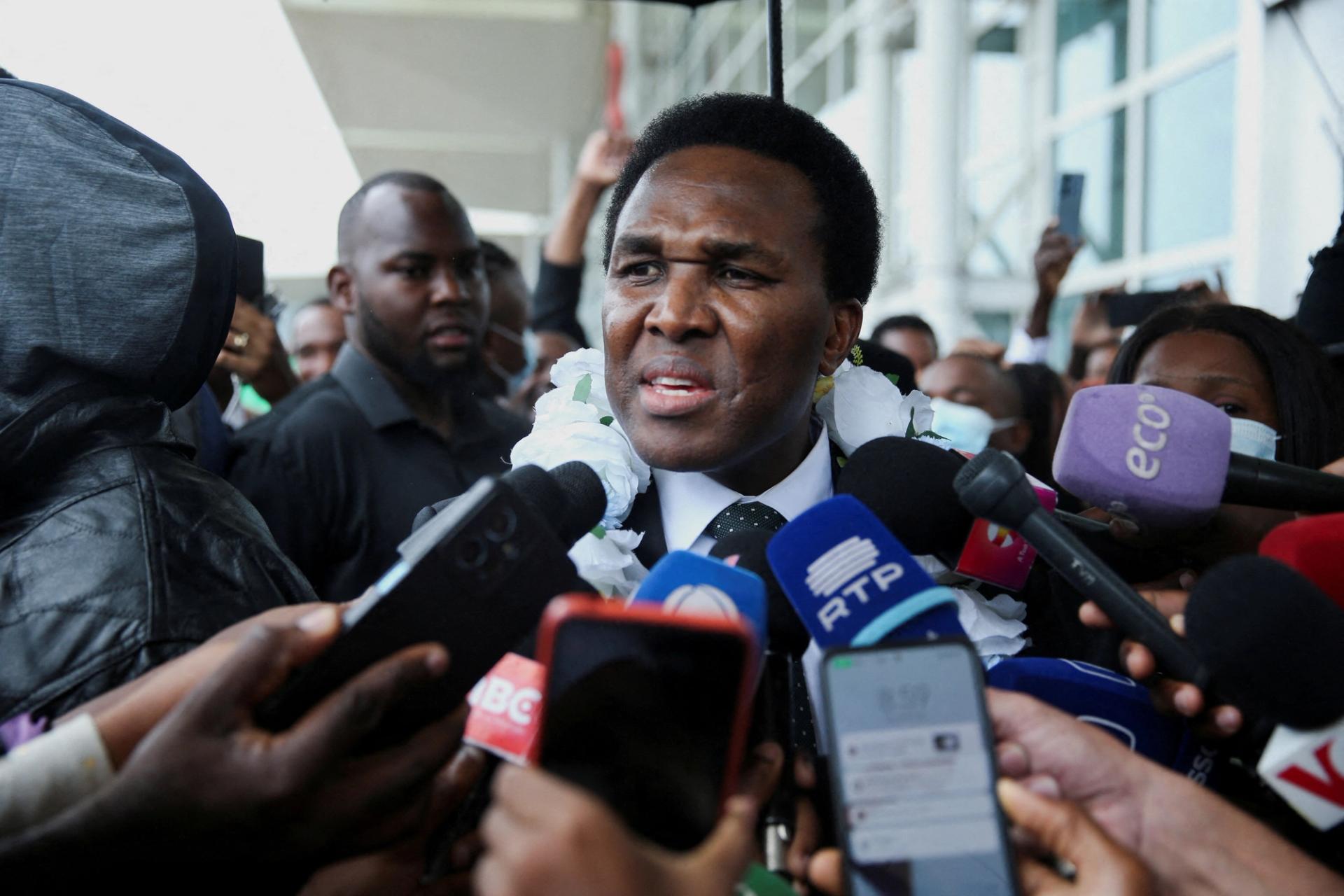 Mozambique opposition leader Venâncio Mondlane.
