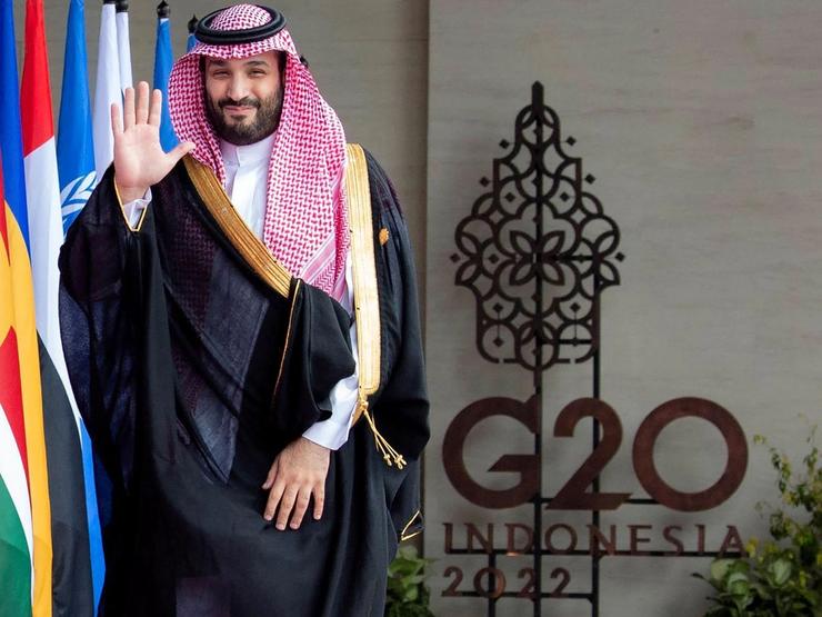 Saudi Crown Prince Mohammed bin Salman at 2022 G20 Summit in Bali