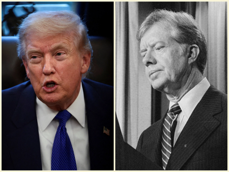 Donald Trump and Jimmy Carter