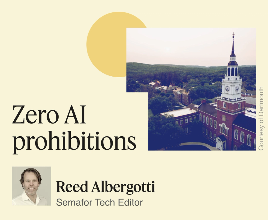 Zero AI prohibitions.