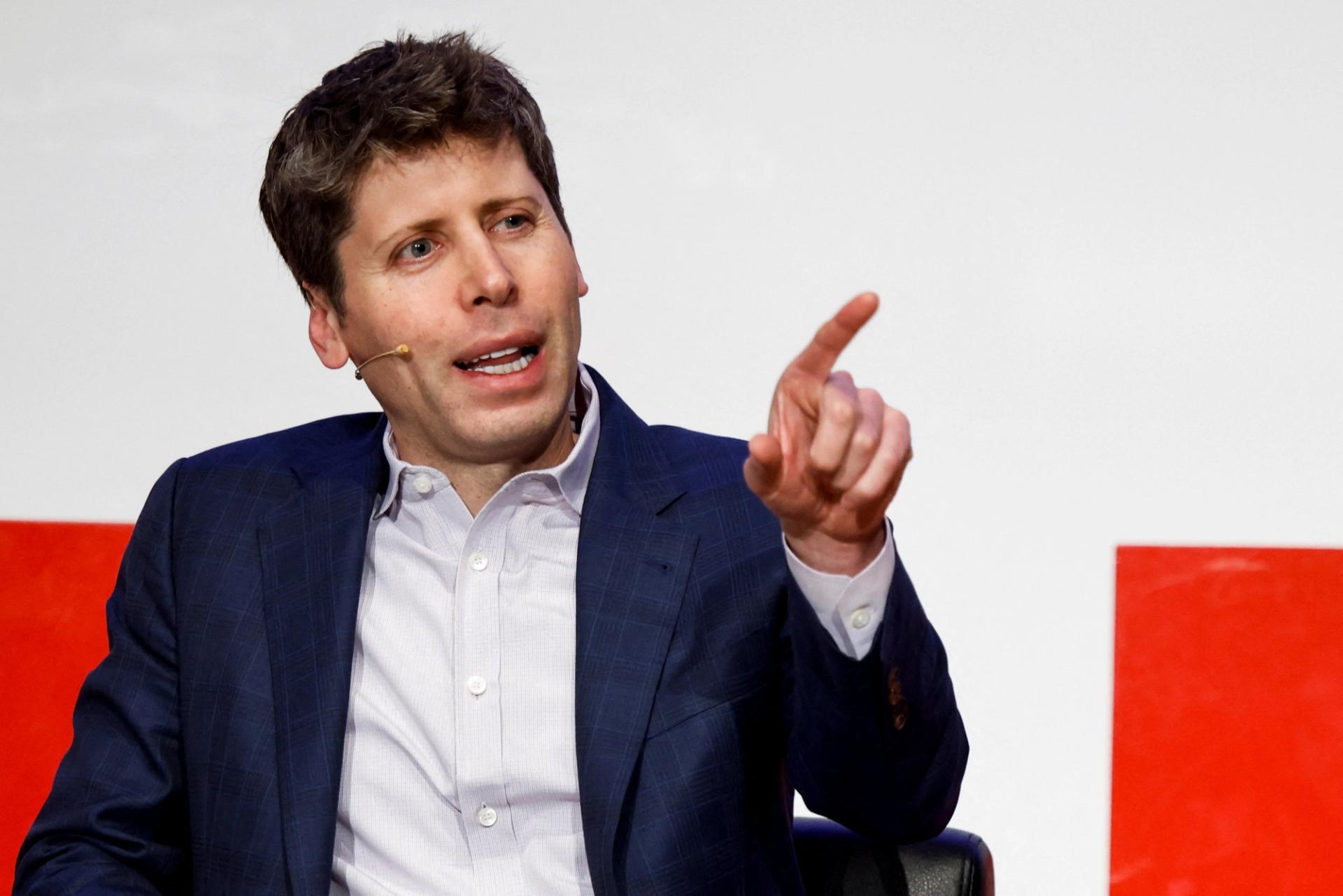 Sam Altman, co-founder and CEO of OpenAI, takes part in a panel discussion on artificial intelligence at the Technical University Berlin, in Berlin, Germany, February 7, 2025.