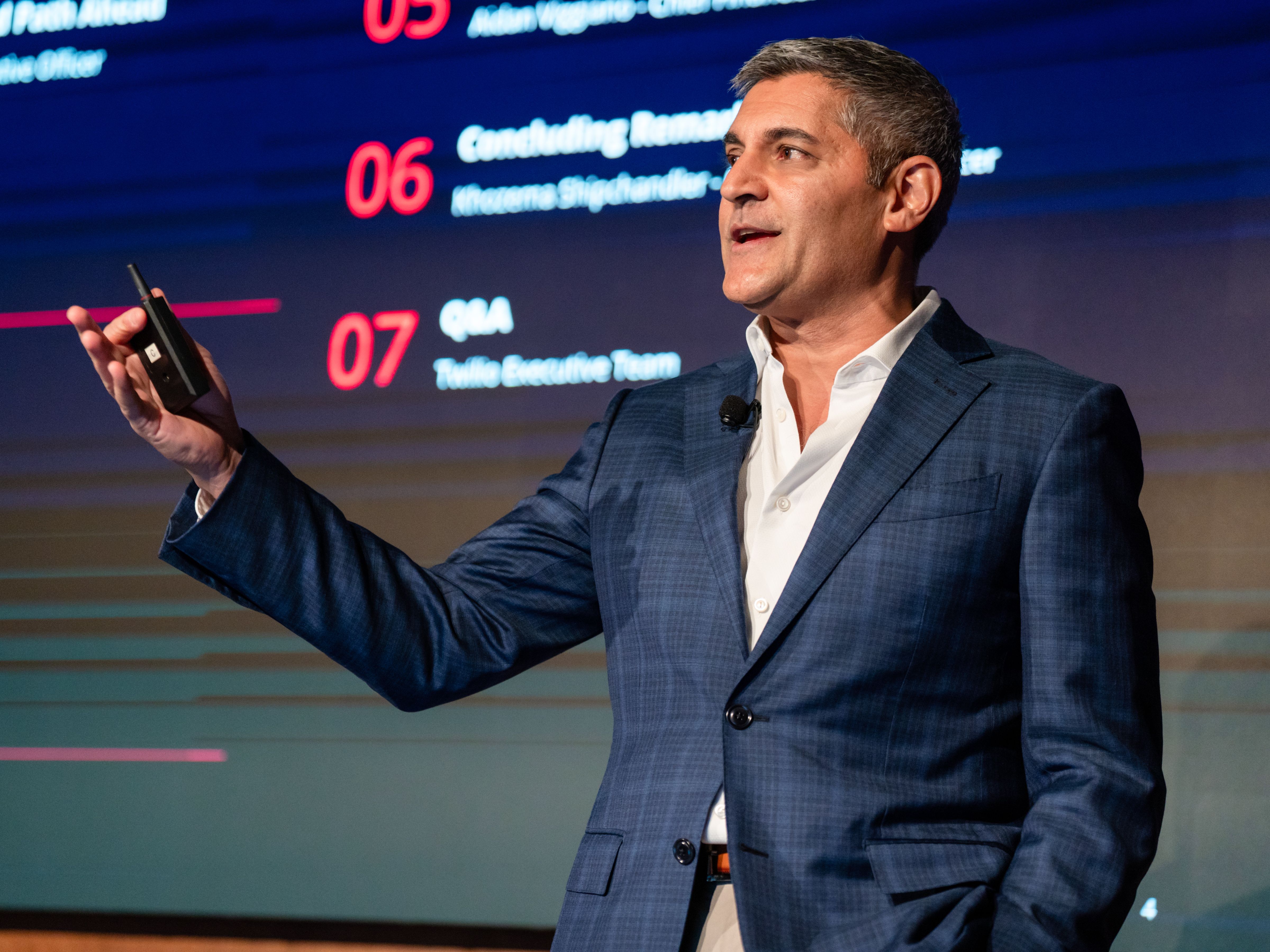 Khozema Shipchandler, CEO of Twilio 