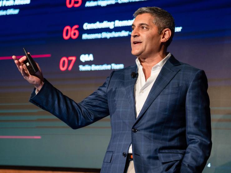 Khozema Shipchandler, CEO of Twilio