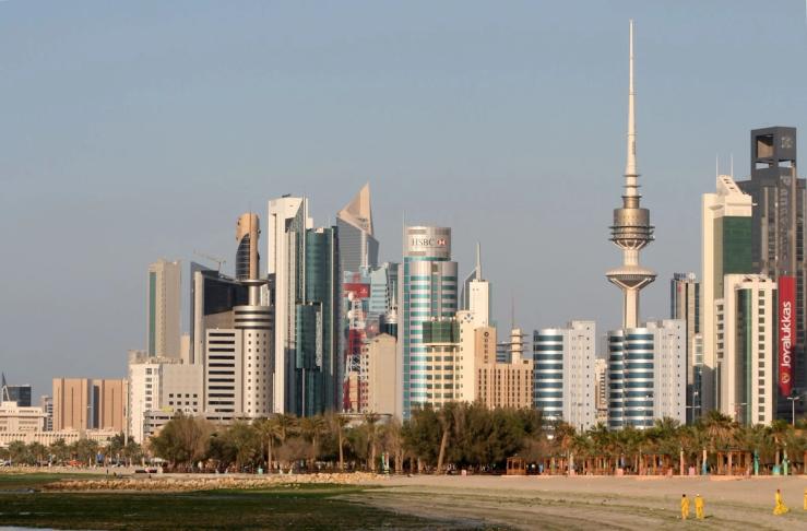 Kuwait city skyline