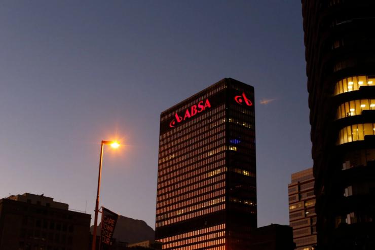 The headquarters of Absa bank in Cape Town.