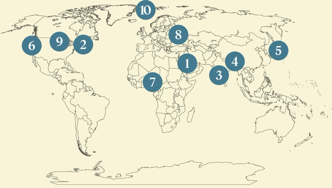 Semafor World Today map graphic