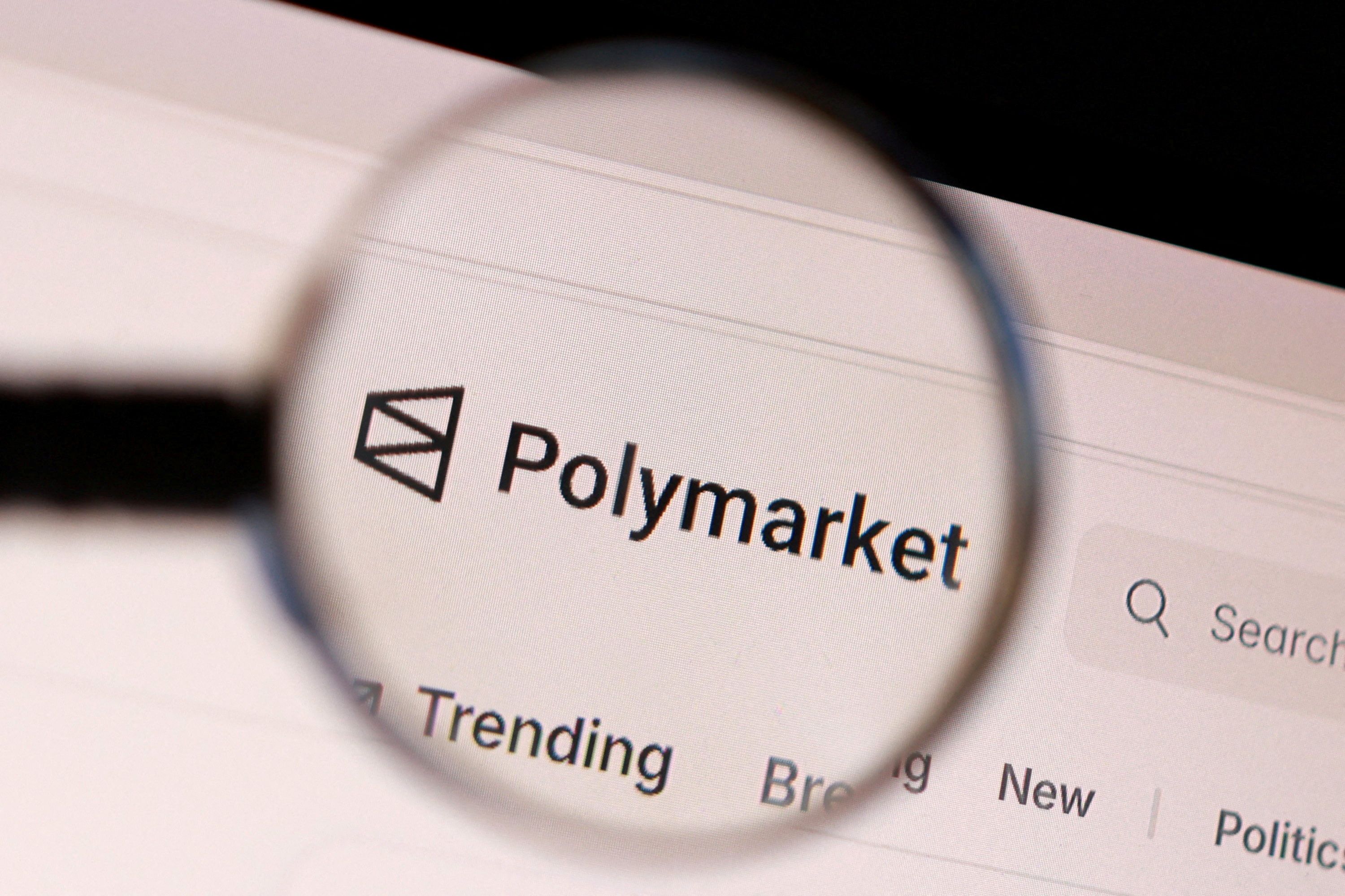 An illustration showing Polymarket.