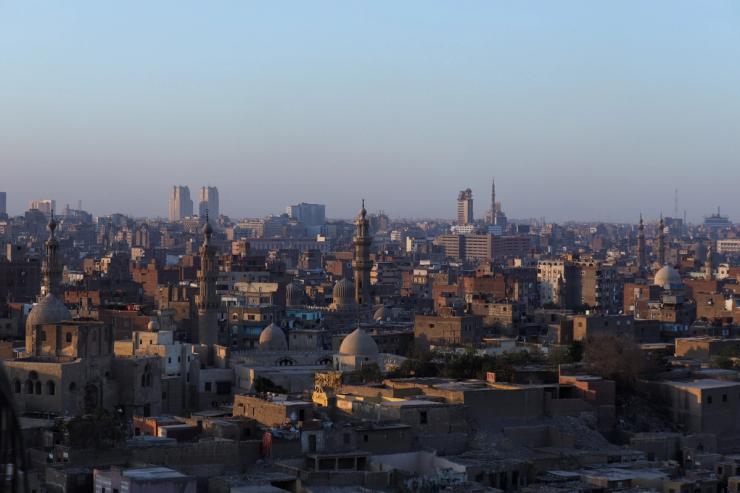 A view of old Cairo.