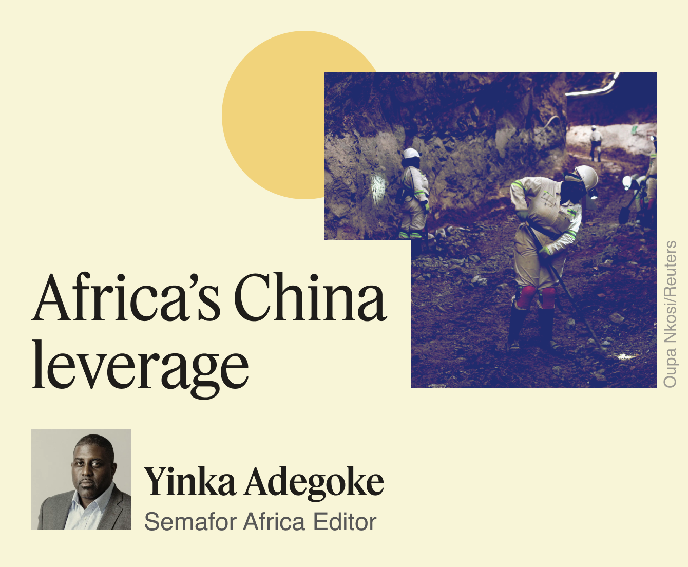 China’s Africa Leverage, Yinka Adegoke