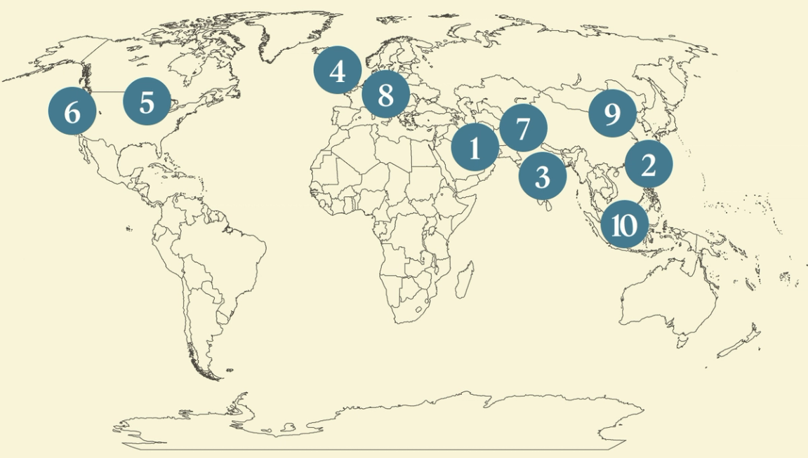 Semafor World Today map graphic