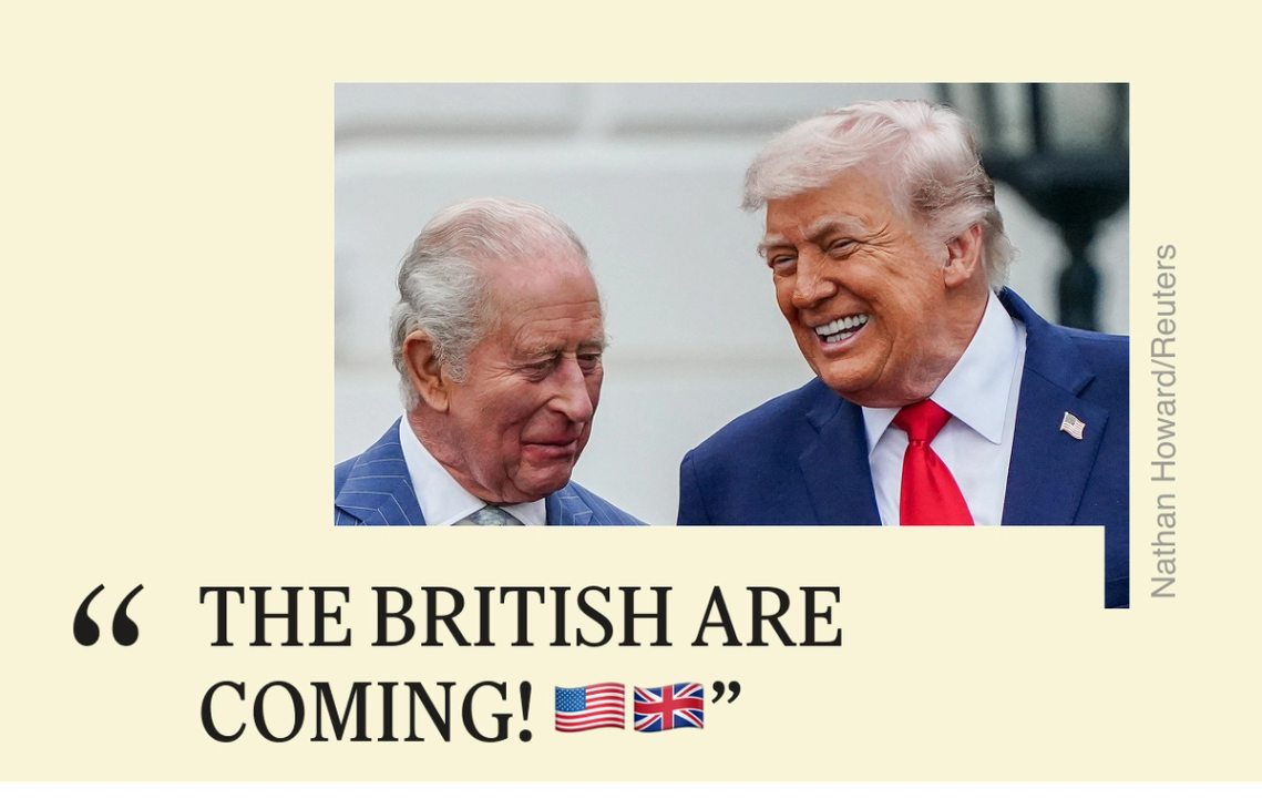 “THE BRITISH ARE COMING”