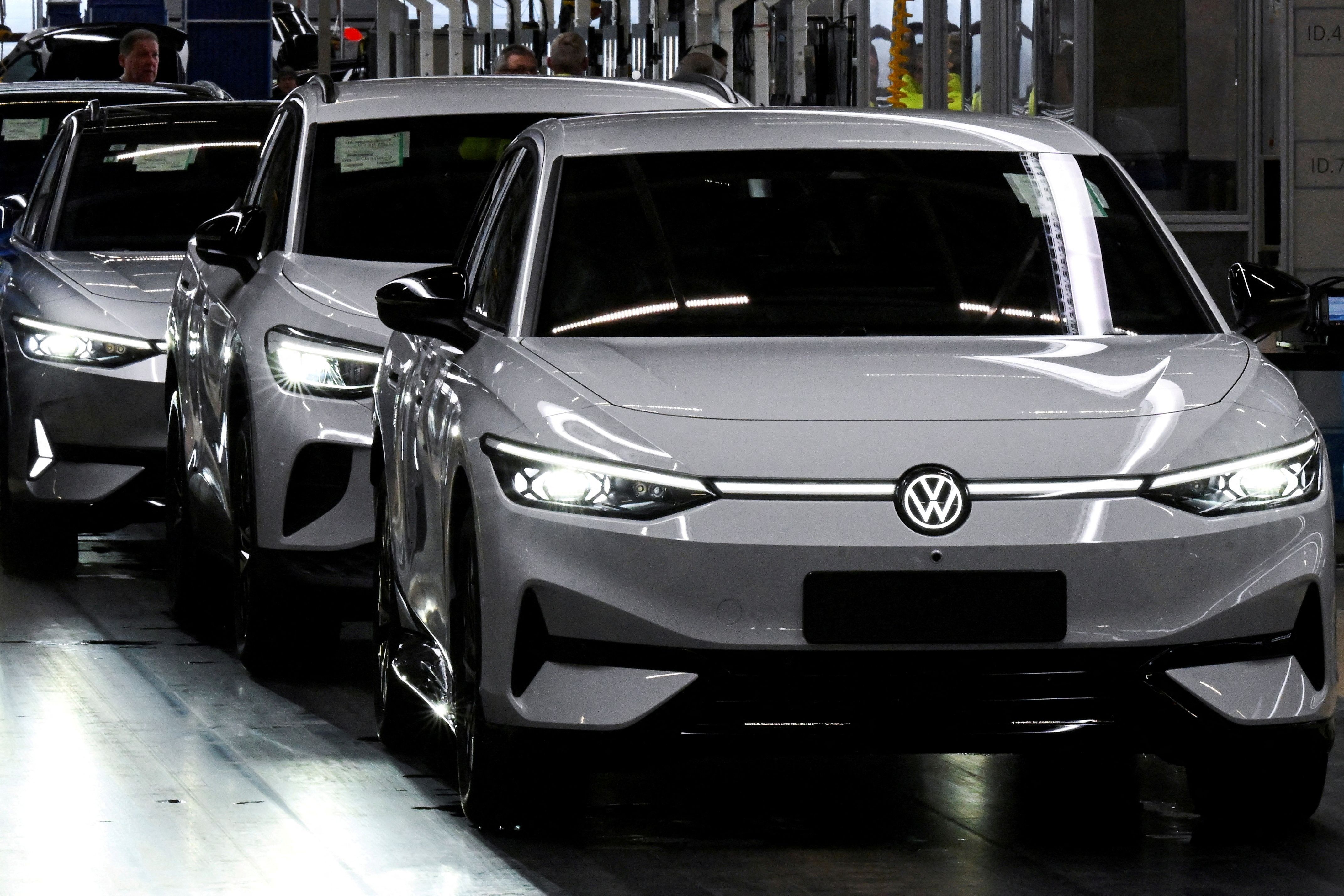 Volkswagen electric cars. 