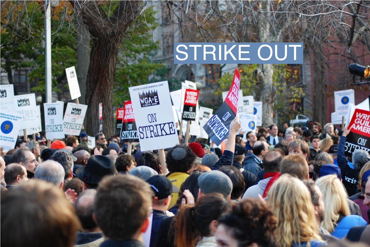 The 2007 WGA strike.