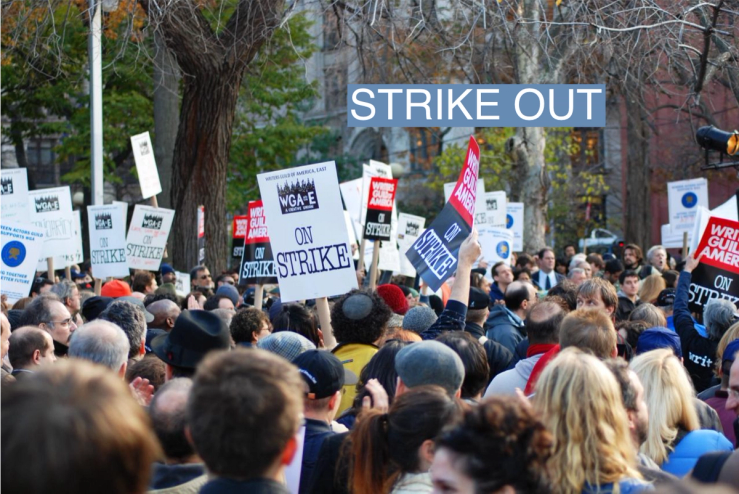 The 2007 WGA strike.