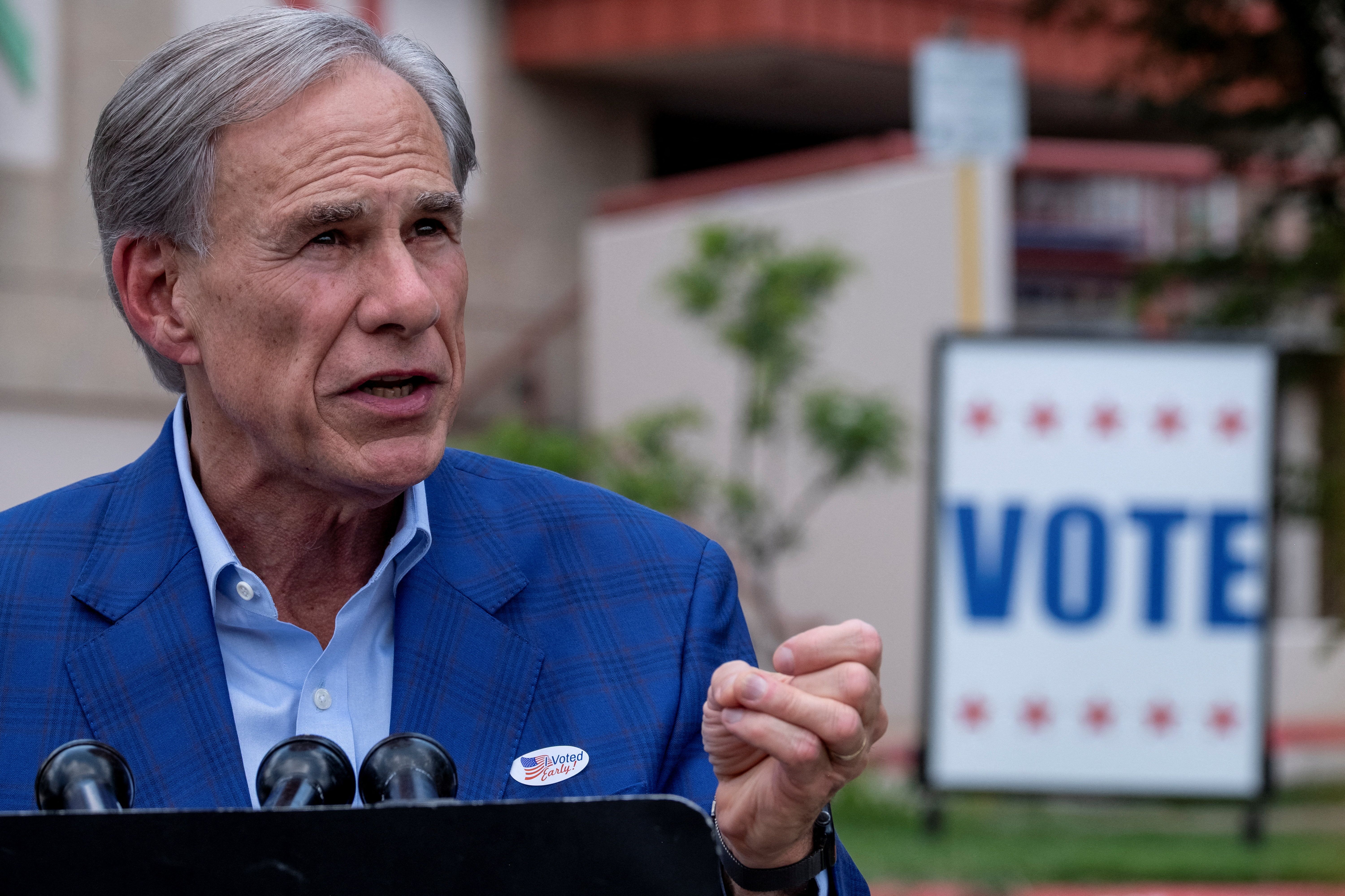 Gov. Greg Abbott, R-Texas