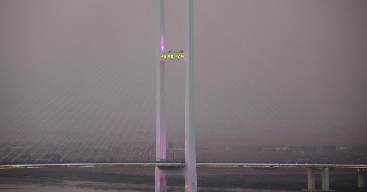 China and North Korea open new bridge as ties improve