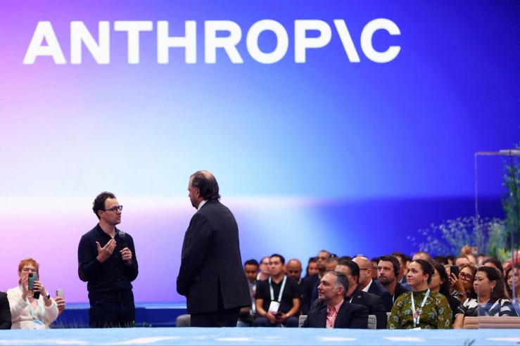 Anthropic co-founder and CEO Dario Amodei.