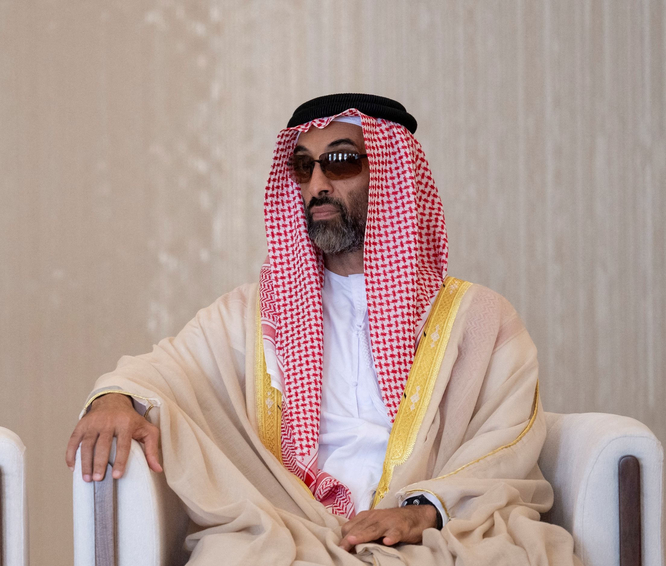 heikh Tahnoon bin Zayed Al Nahyan, Deputy Ruler of Abu Dhabi and UAE National Security Adviser.
