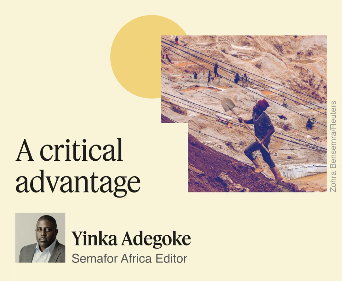 A critical advantage, Yinka Adegoke