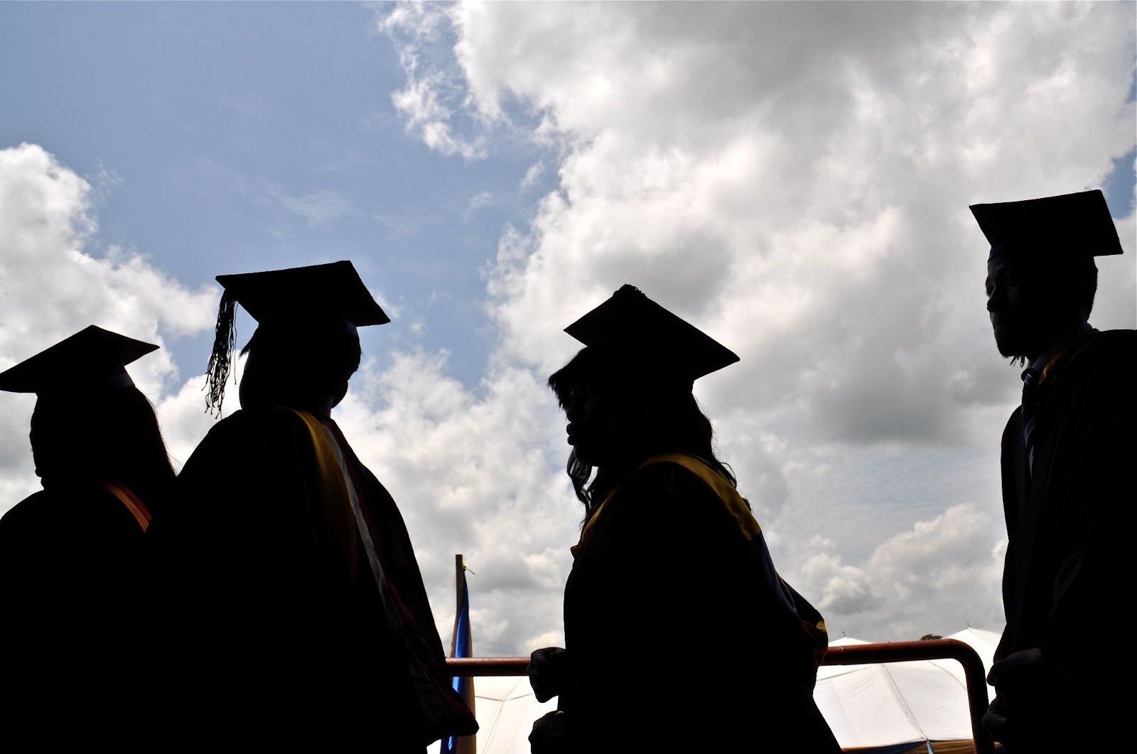 Students at a graduation ceremony in Nigeria’s Babcock University in 2009.