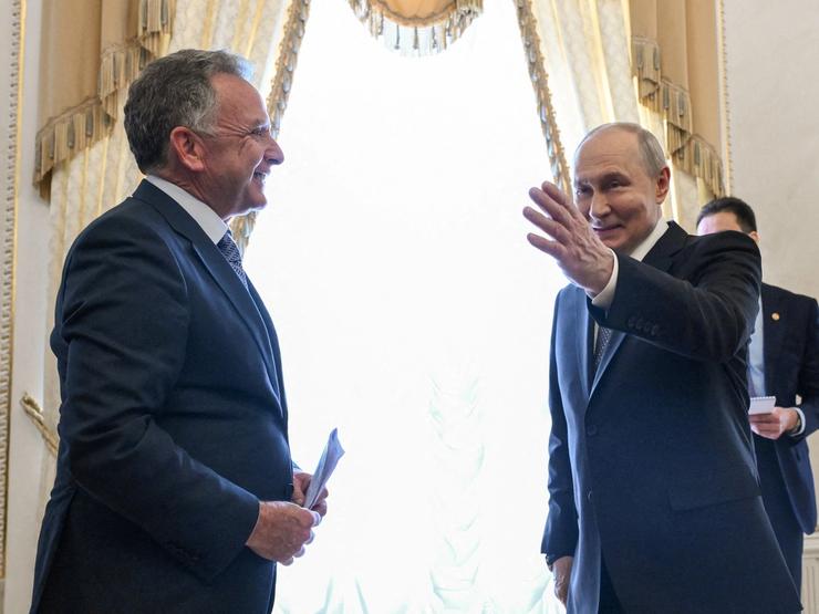 US special envoy Steve Witkoff and Russian President Vladimir Putin