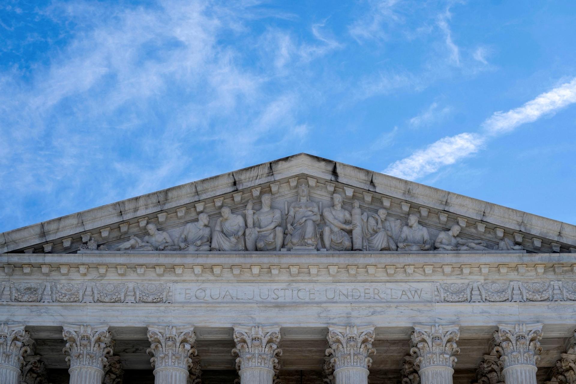 The U.S. Supreme Court is seen in Washington, U.S., on March 18, 2024.
