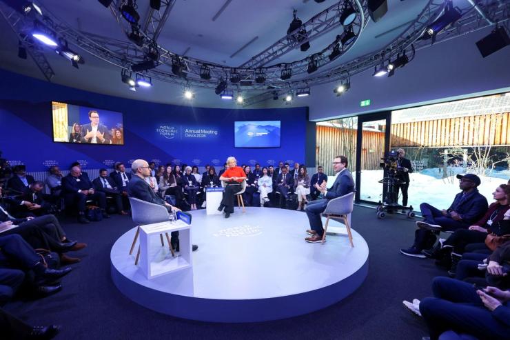 Demis Hassabis and Dario Amodei.