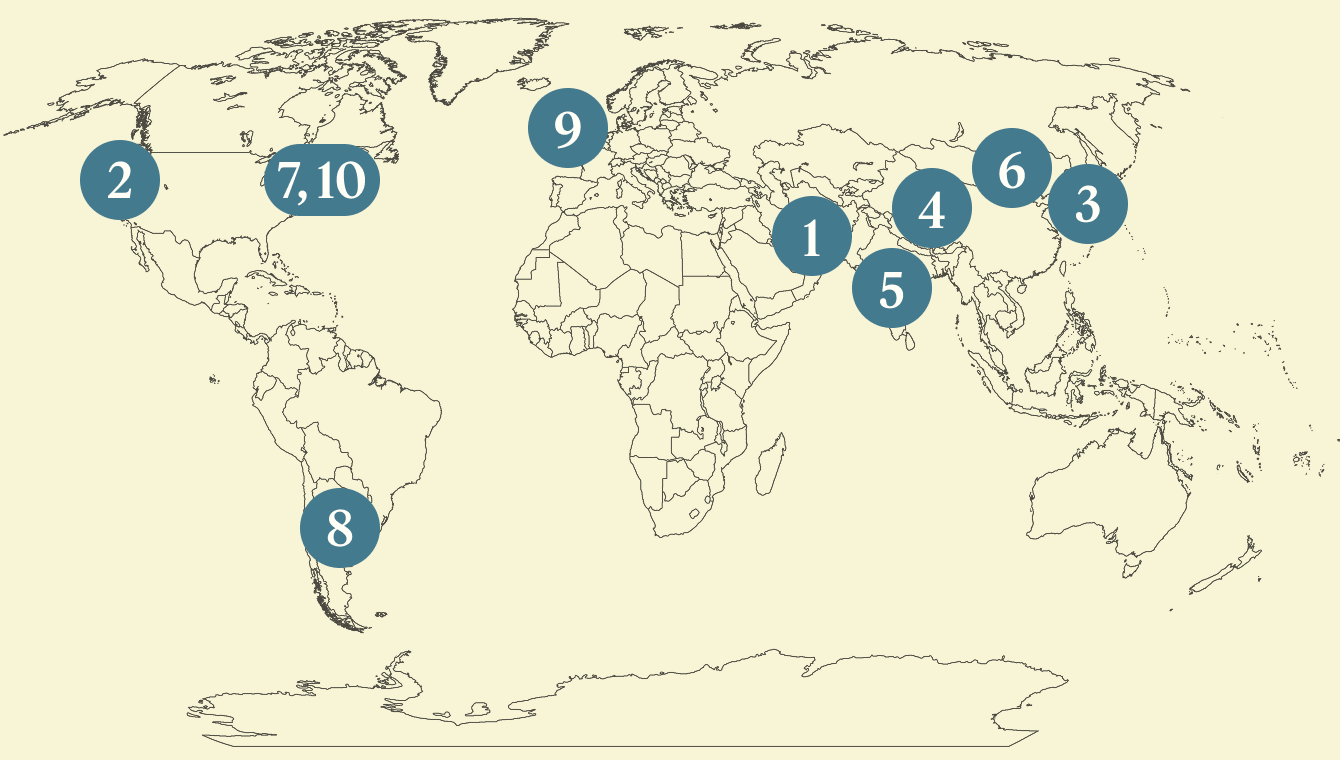 Semafor World Today map graphic