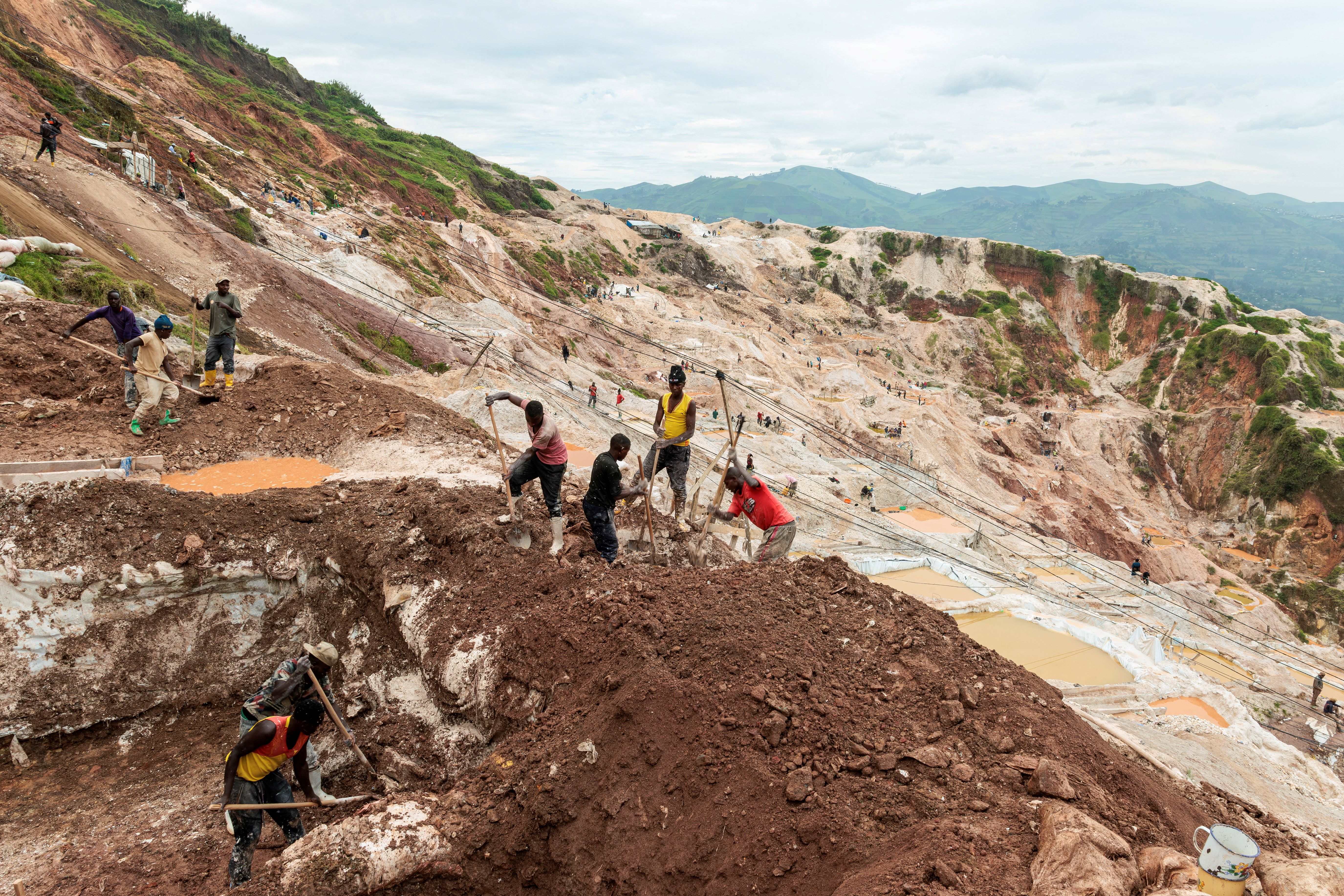 The Rubaya coltan mine.