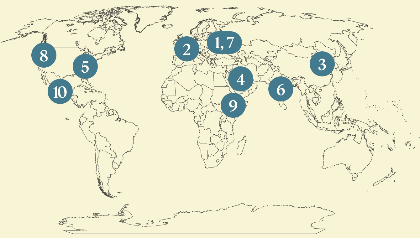 Semafor World Today map graphic