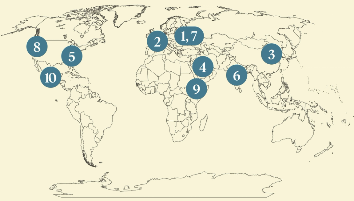 Semafor World Today map graphic