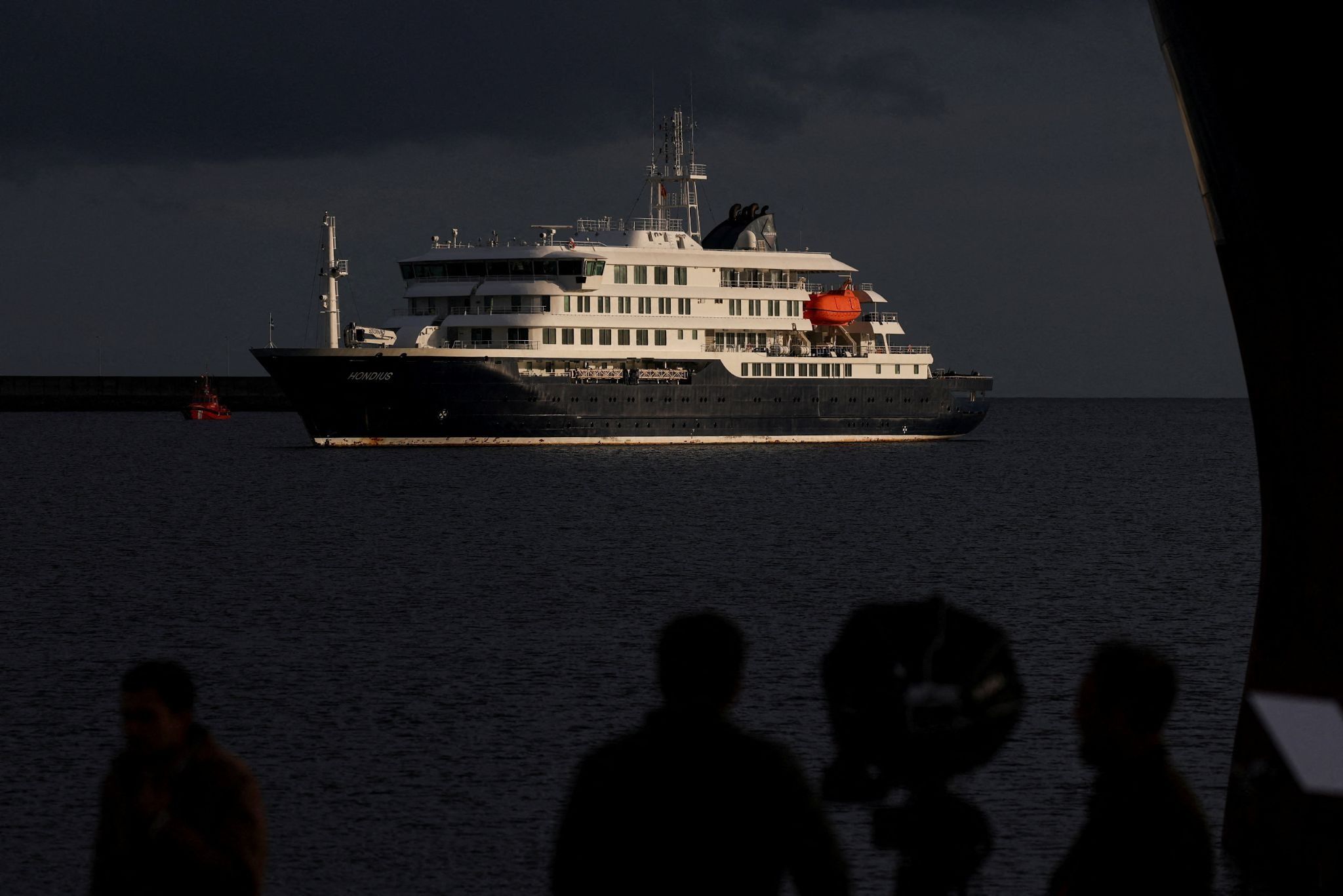 The MV Hondius. 