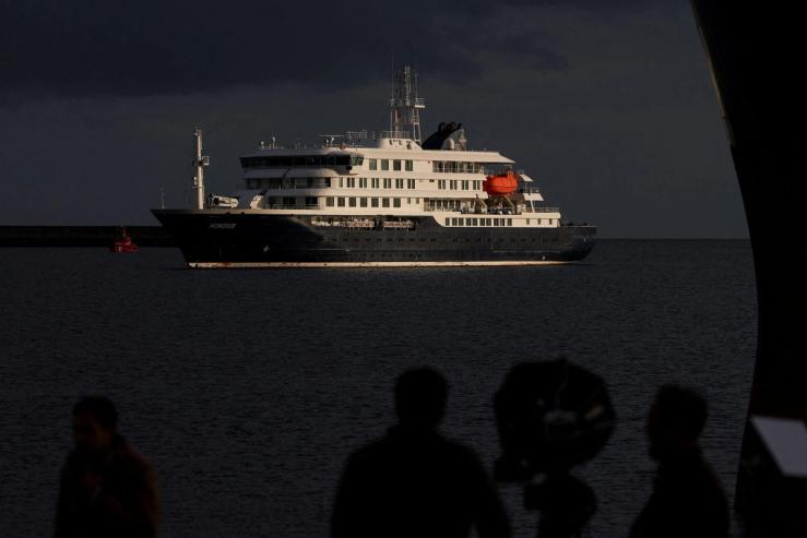The MV Hondius.