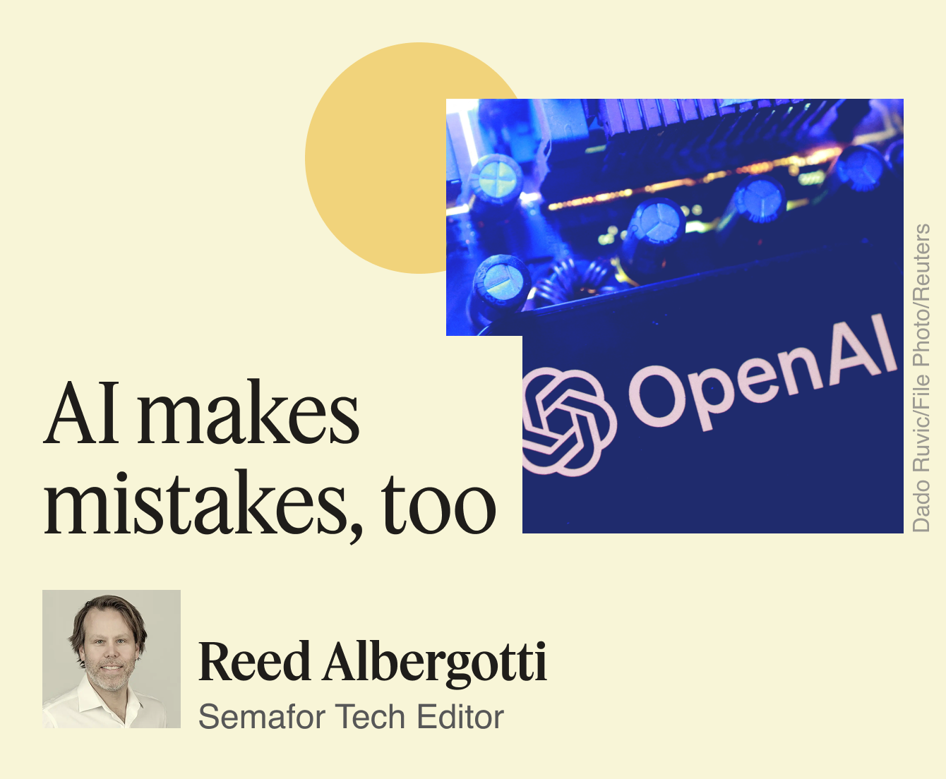 AI makes mistakes, too.