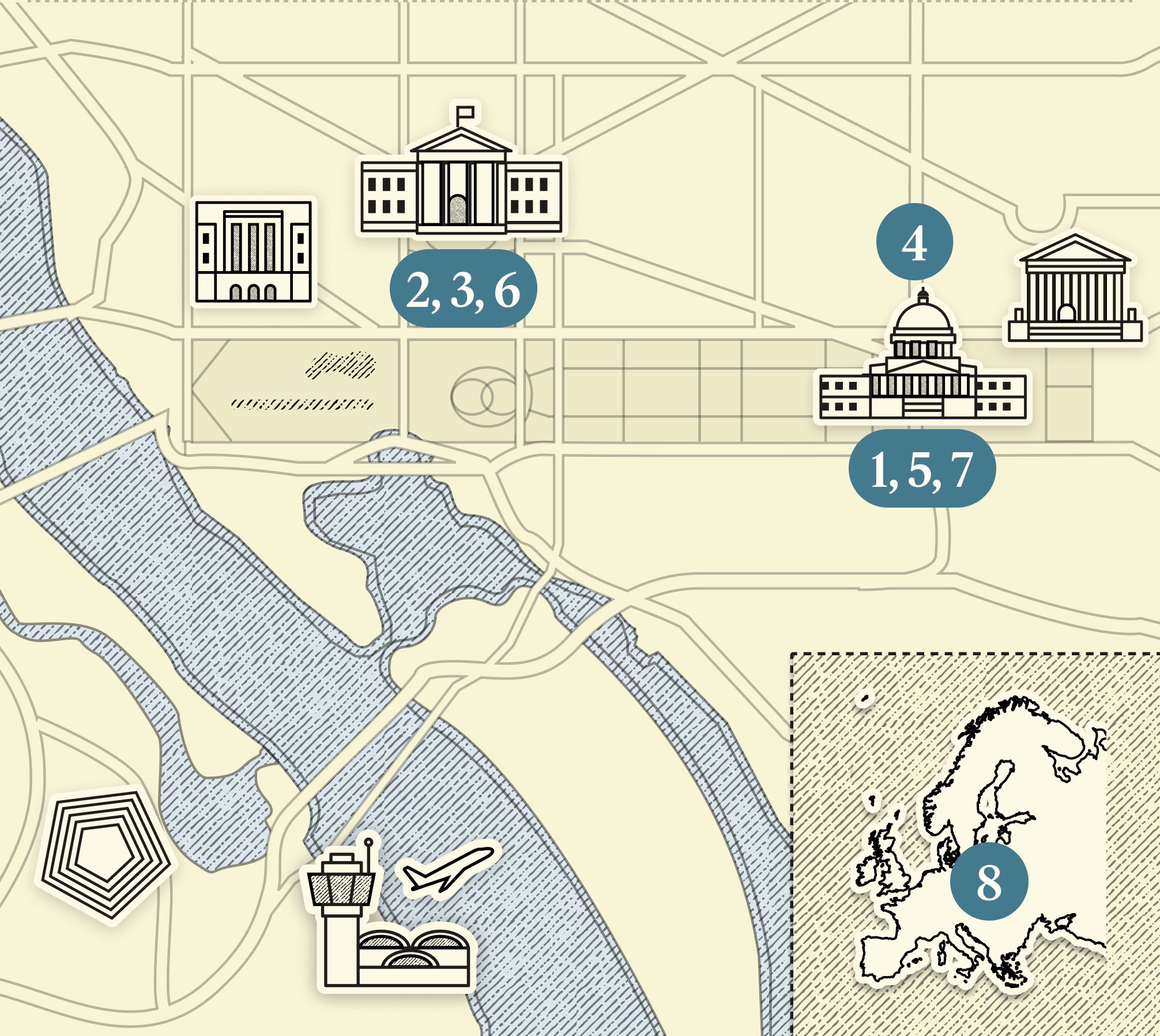 A map of DC.